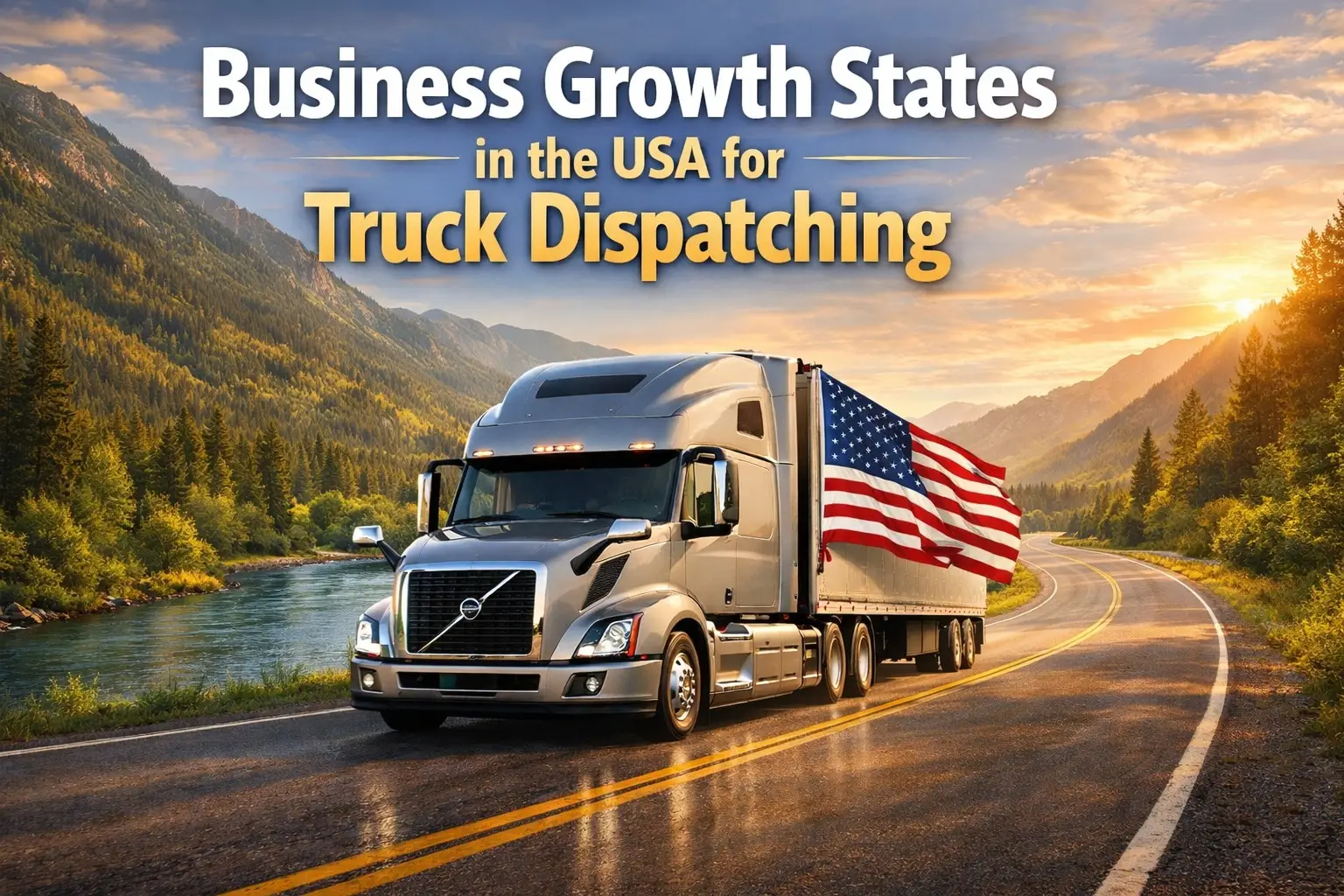 Business Growth States in the USA for Truck Dispatching