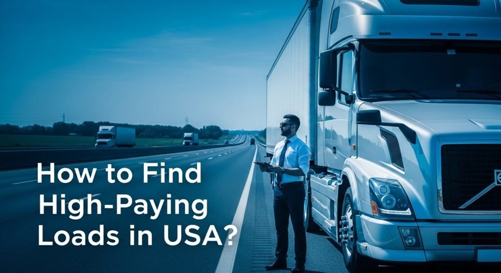 How Find High Paying Loads in USA