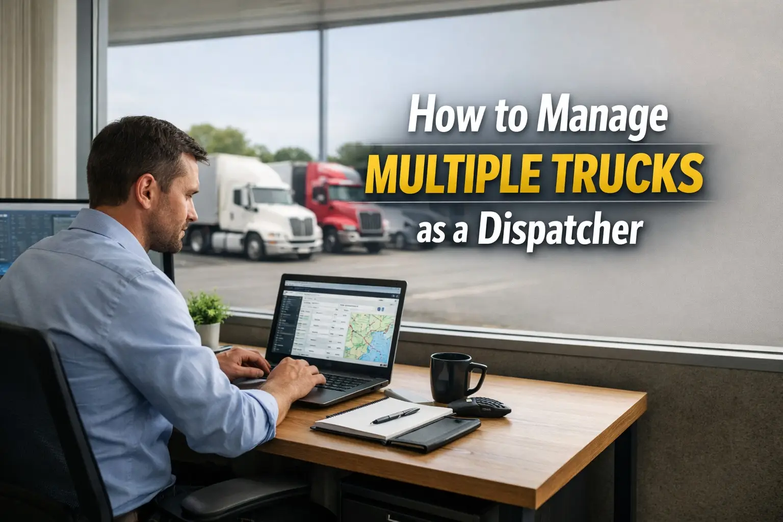 How to Manage Multiple Trucks as a Dispatcher