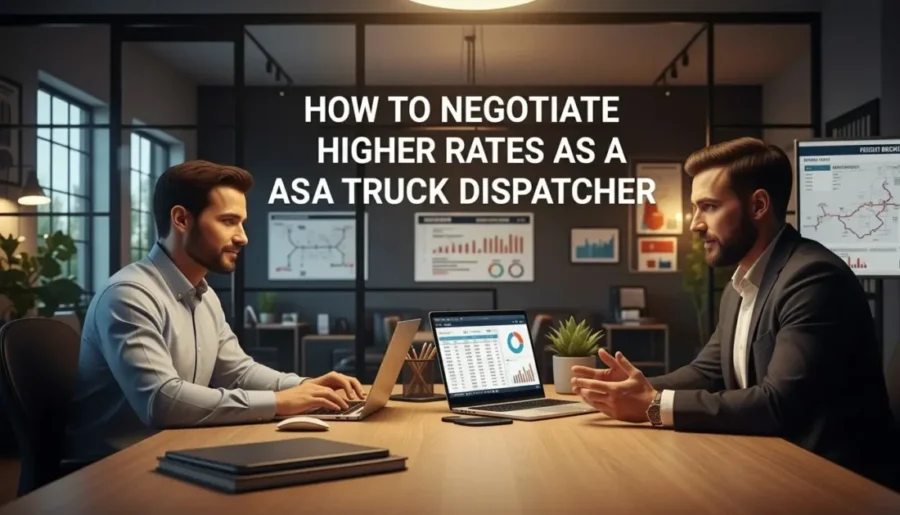 How to Negotiate Higher Rates as a truck Dispatcher
