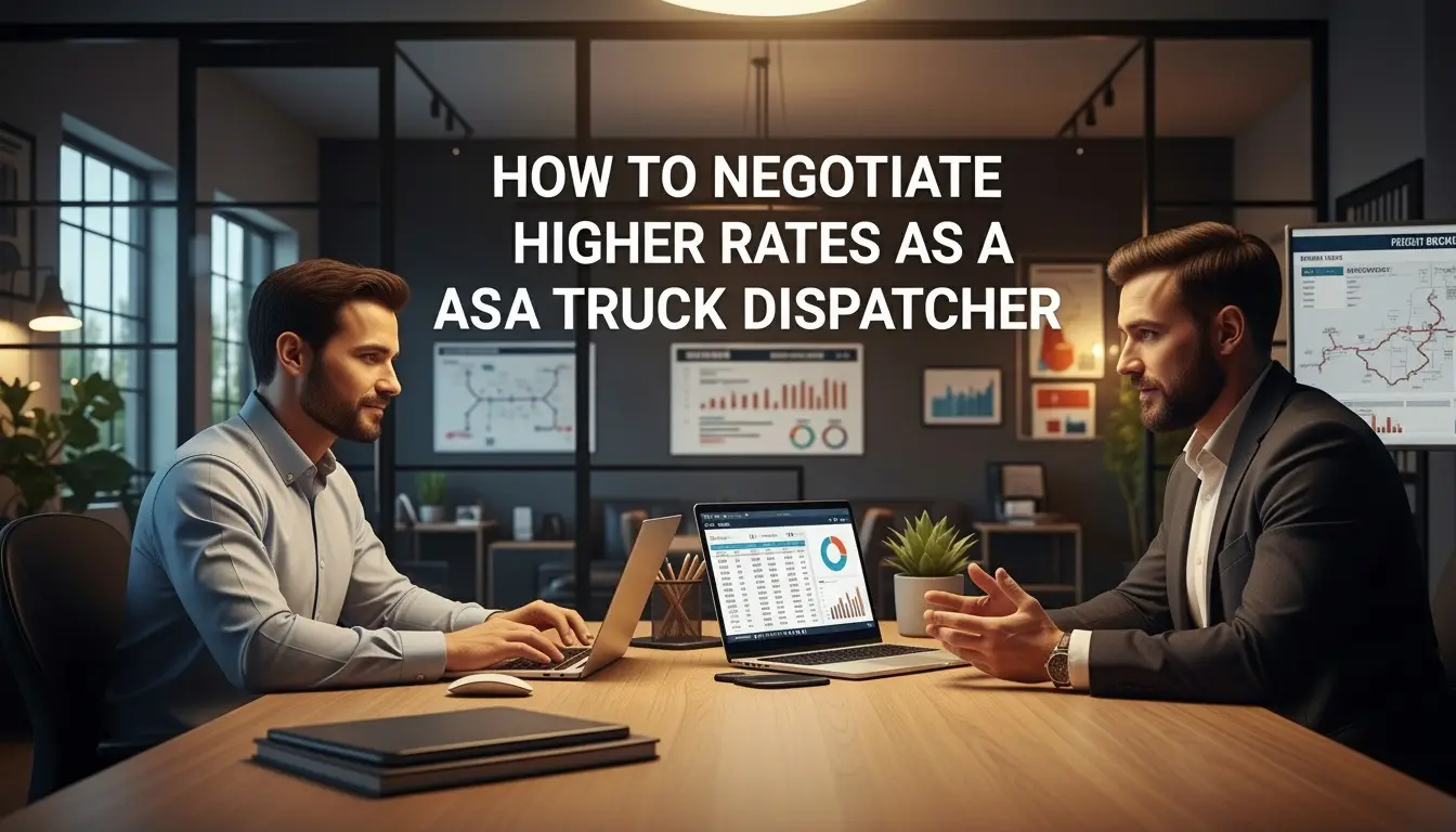 How to Negotiate Higher Rates as a truck Dispatcher